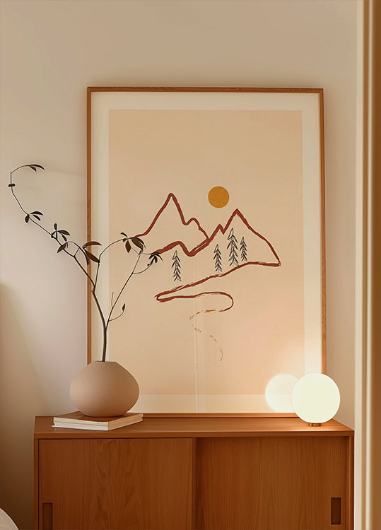 Minimal Mountain (NEW) - Posterbox