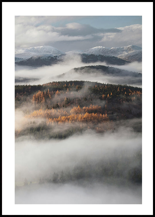 Misty Valley Plakat - Posterbox.dk