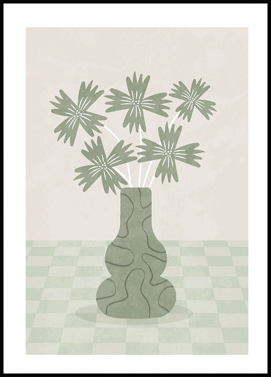 The Green Vase Plakat - Posterbox.dk