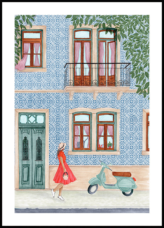 Lisbon City Plakat - Posterbox