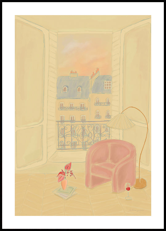Cozy Paris Apartment - Posterbox