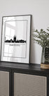 Barcelona Skyline (NEW) - Posterbox
