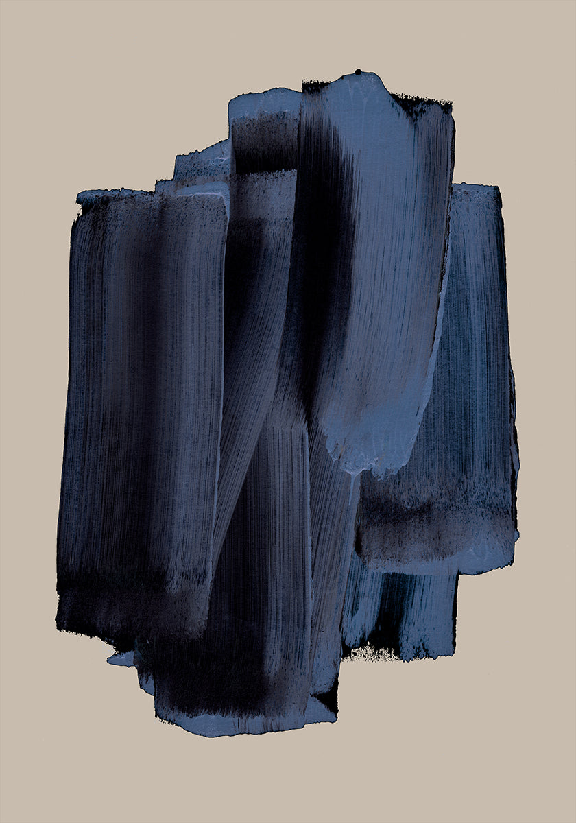 Abstract Brush Strokes 58 - Posterbox