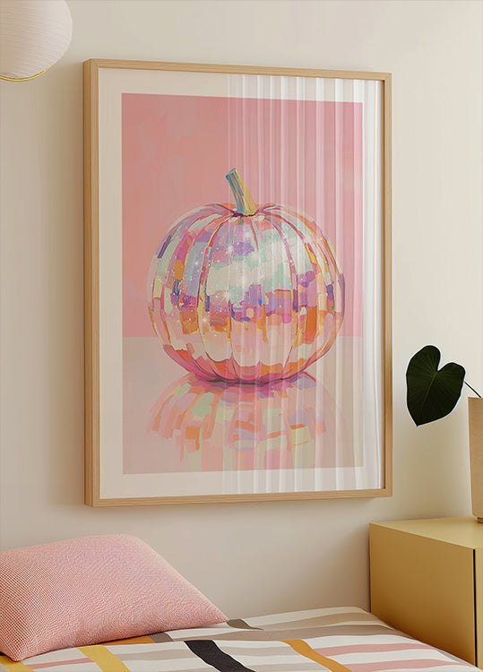 Iridescent Pumpkin Plakat - Posterbox