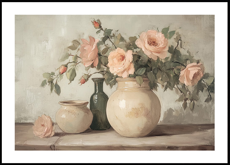 Flower in Vase Painting (NEW) - Posterbox