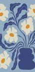 Blue moon flower-pot (NEW) - Posterbox