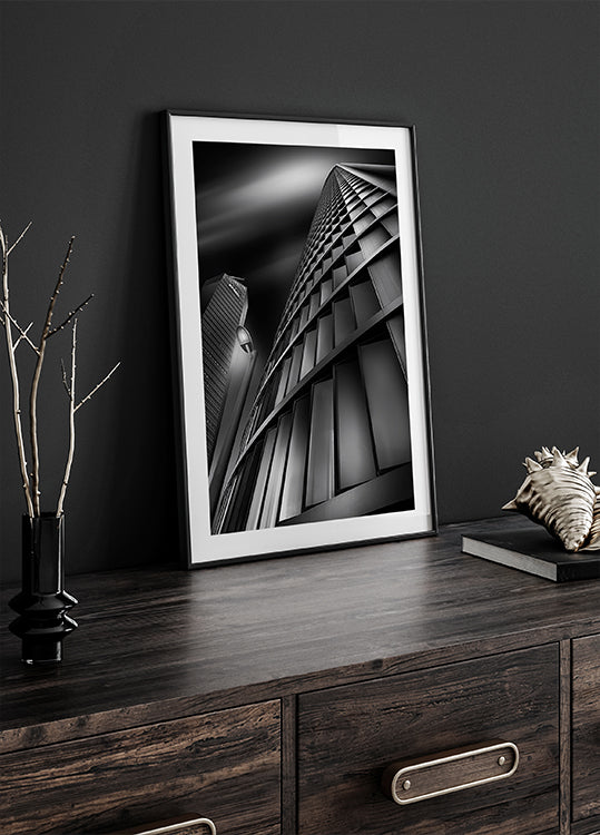 Poster mit Blick auf den Himmel