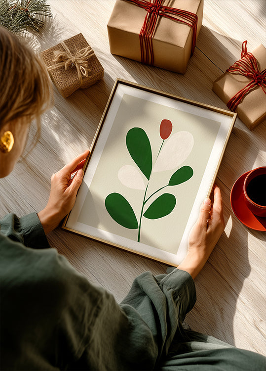 Minimales Bloom-Poster