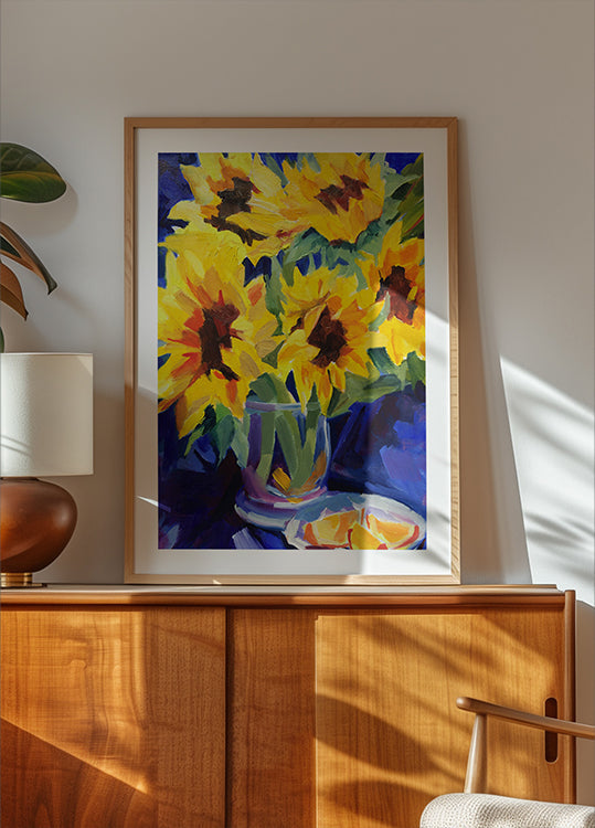 Sonnenblumen-Poster