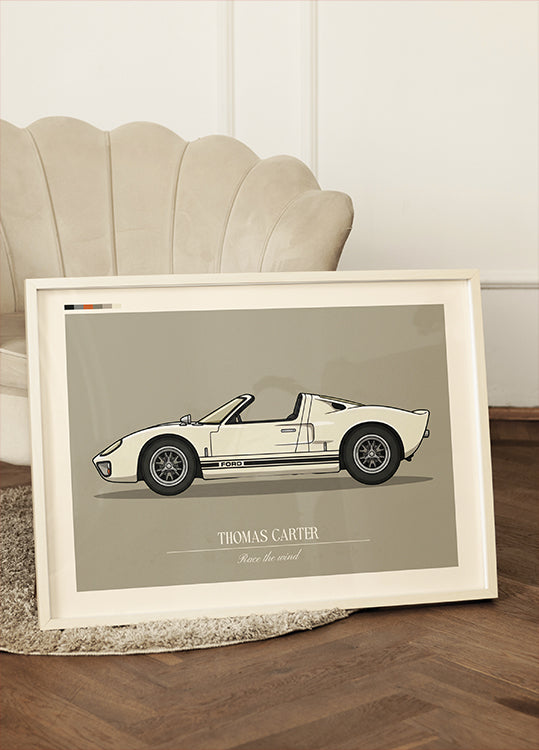 Sport Car Personal 7 Plakat - Posterbox