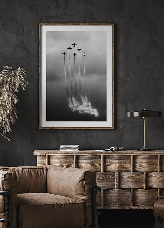 Poster „Six on Cloud“.