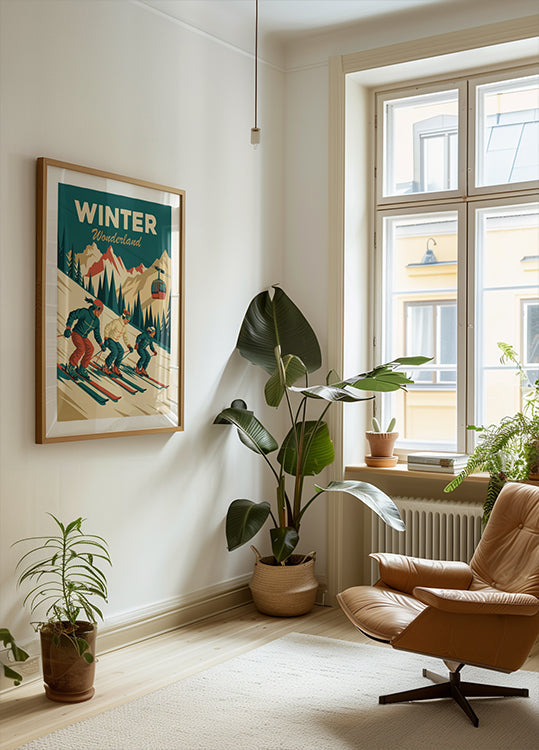 Poster „Winterwunderland 2“.