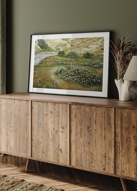 Weg der Blumen Poster