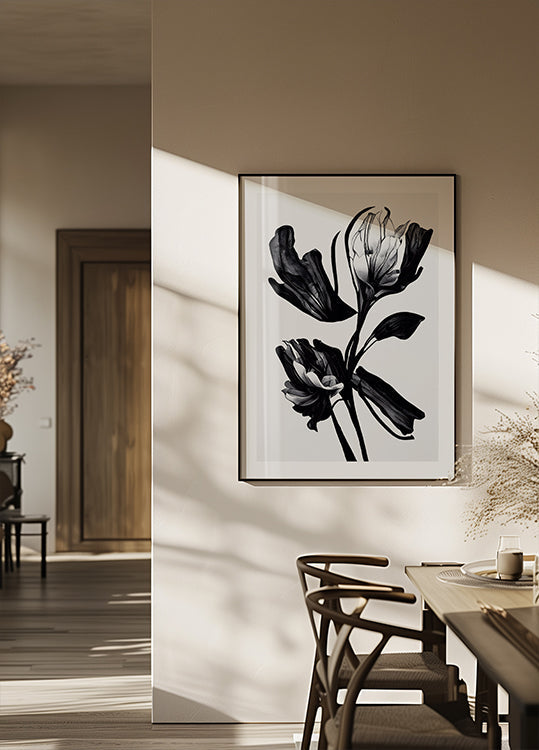 Schwarze Blume