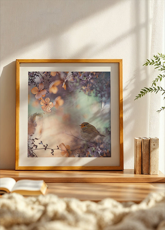 Hortensien-Fantasie-Poster