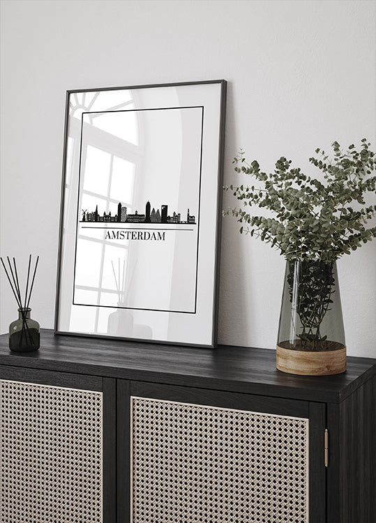 Amsterdam-Skyline-Poster