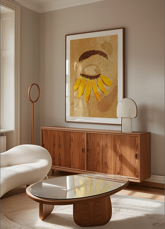 Flower-Power-Wimpern-Poster