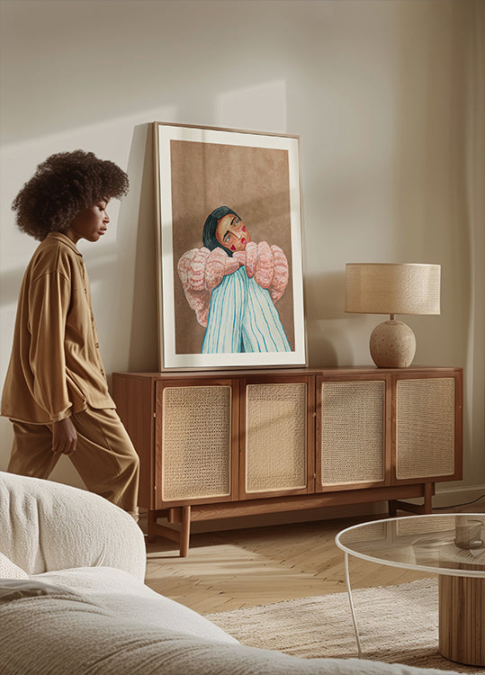 Träumendes Mädchen Poster