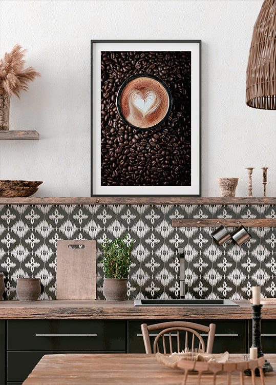 Liebe Latte Poster