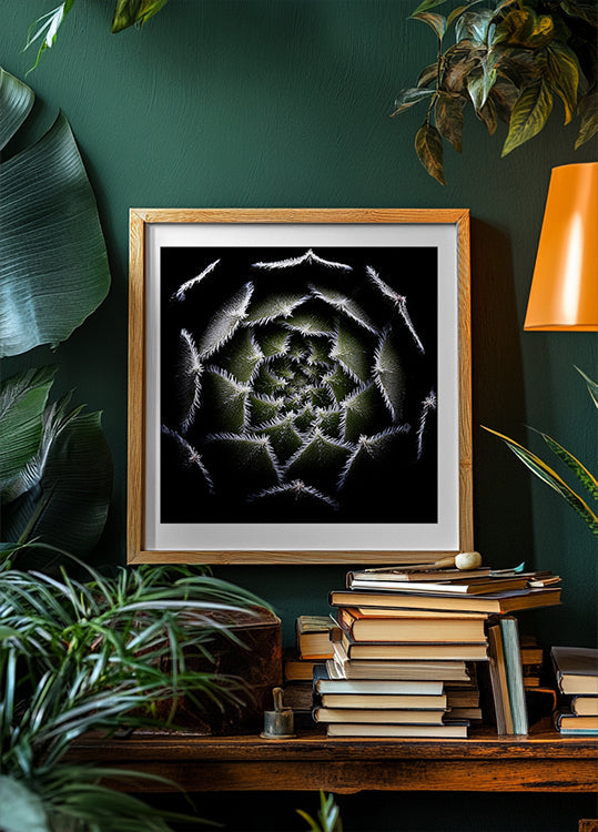 Sempervivum-Rosetten-Poster