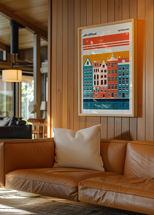 Amsterdam Travel Plakat Plakat