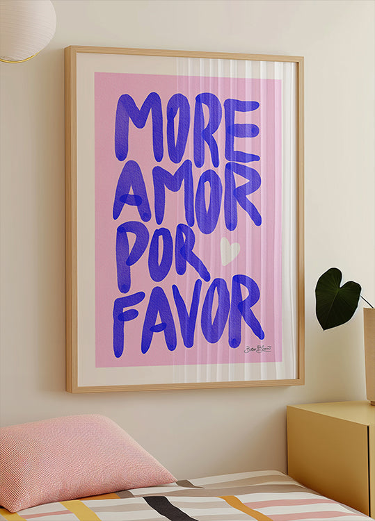 Mehr Amor Por Favor Poster