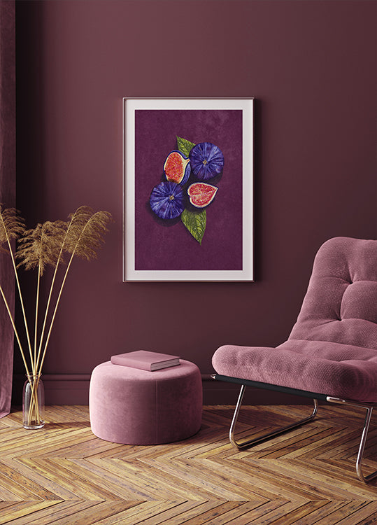 Feigen-Stil-Lebensplakat