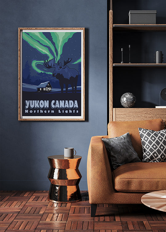 Yukon Kanada Reisedruck Poster