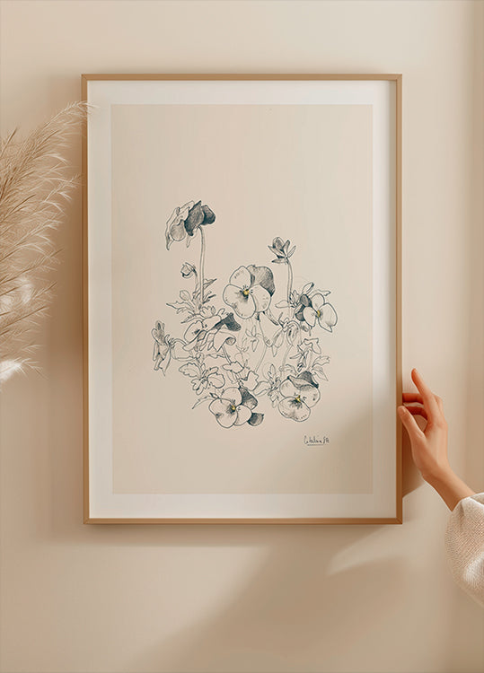 Picasso - Die Rosen Poster 