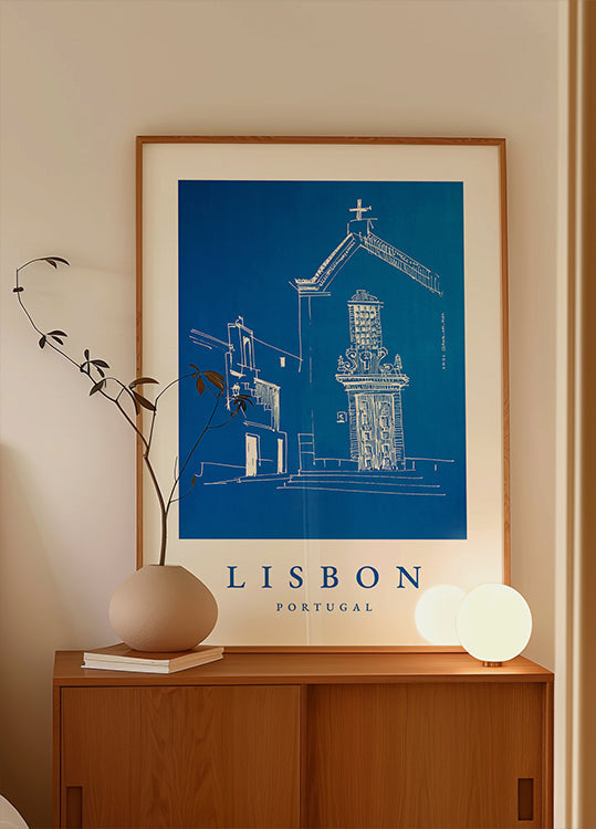 Portugal Blues: Lissabon Poster