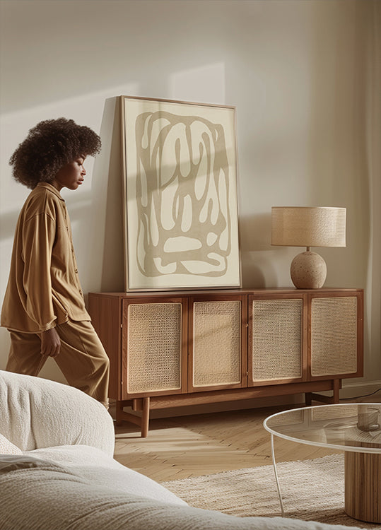 Moderne abstrakte Kunst 89 Poster