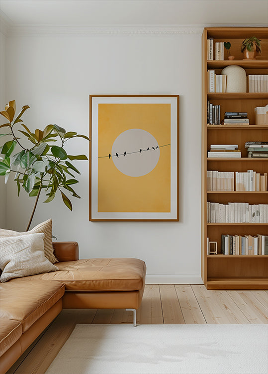 Zwitscherndes und chillendes Poster