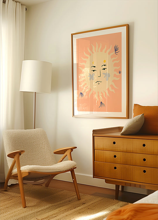 Ruhiger Sunburst