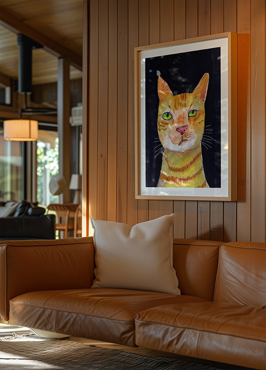 Ingwer-Katzen-Poster