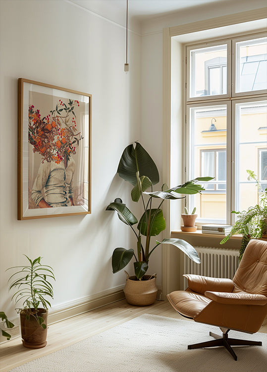 Wurzeln helles Poster