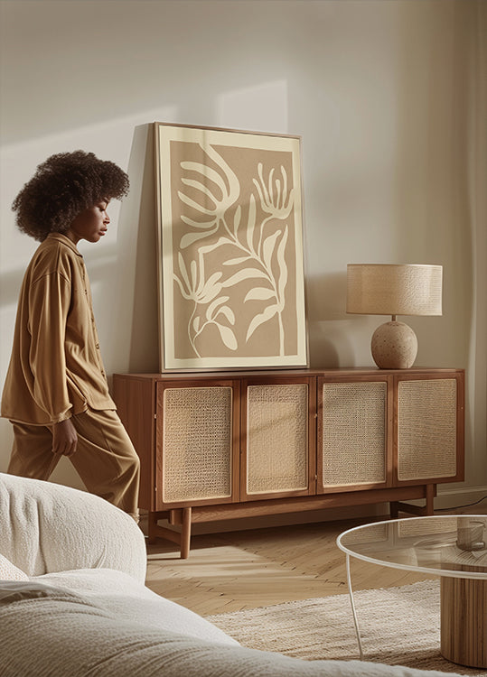 Minimal Abstract Art Plant (NEW) - Posterbox