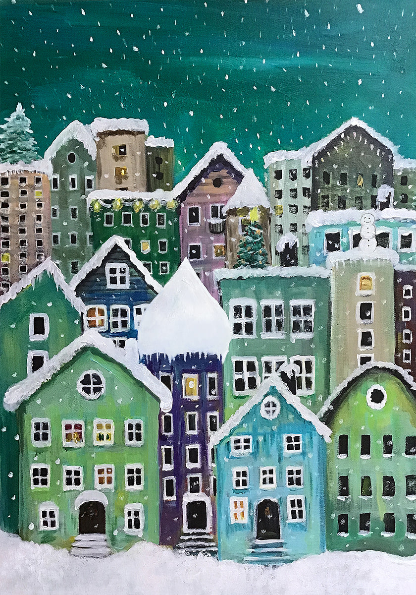 Wintertown Plakat - Posterbox