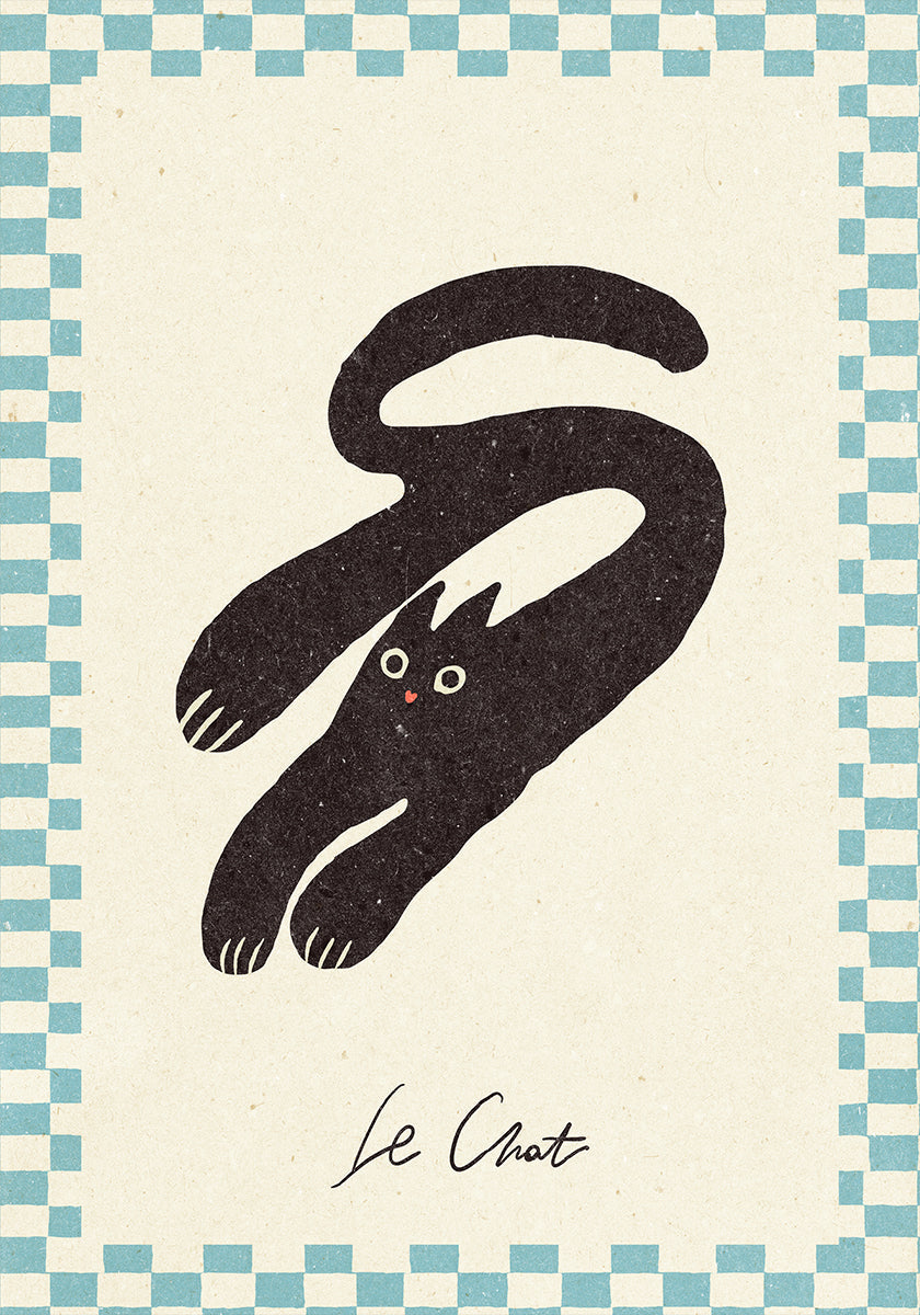 Le Chat Plakat - Posterbox