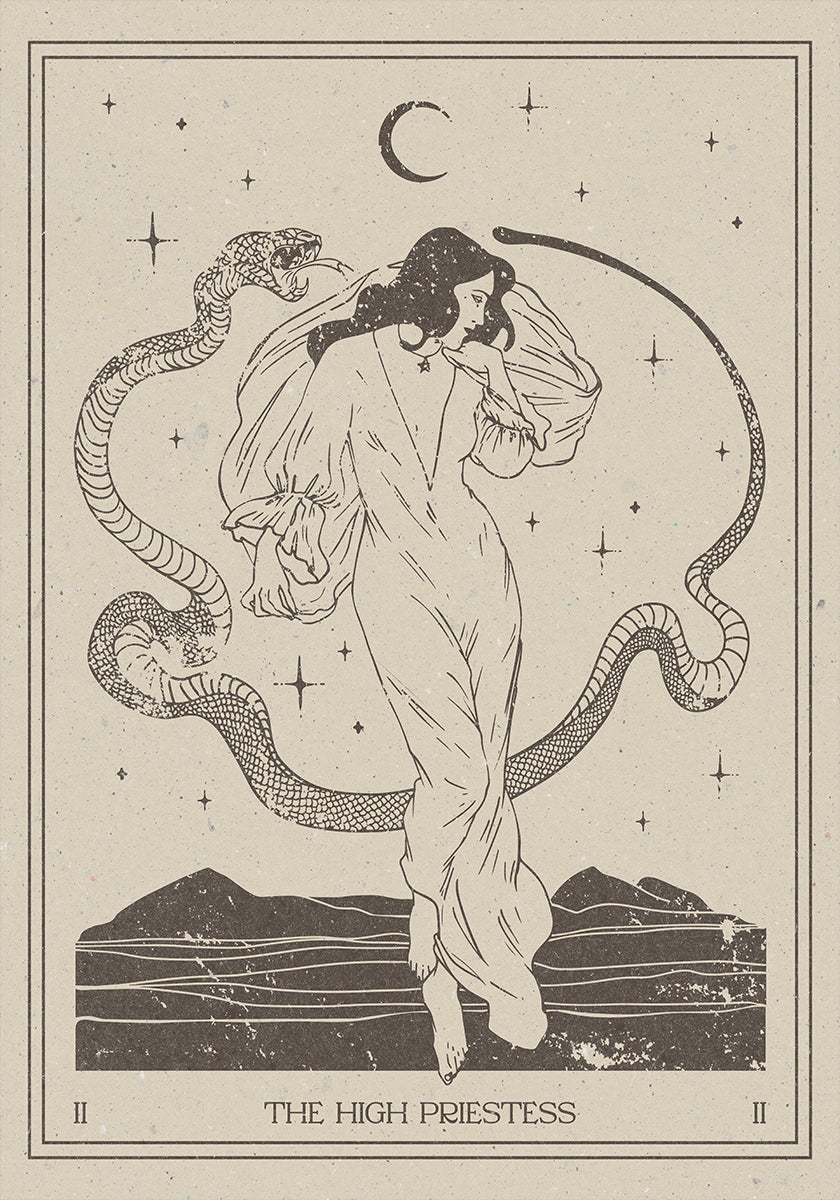 The High Priestess - Posterbox