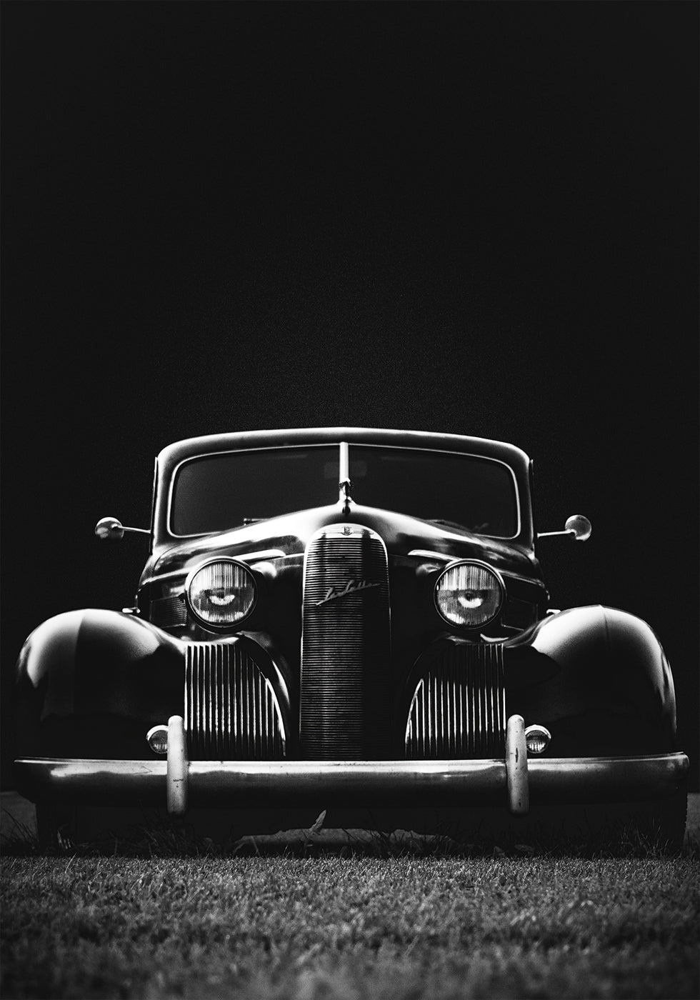 Old Black Car Plakat - Posterbox.dk