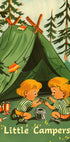 Little Campers Vintage Magazine Plakat - Posterbox