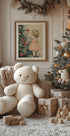 Young Girl At Christmas Eve Plakat - Posterbox