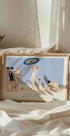 Au Lido Vintage French Beach Scene Illustration, George Barbier 1920 Plakat - Posterbox.dk