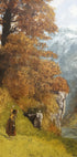 Autumn Landscape by Gustave Courbet Plakat - Posterbox.dk