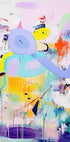 Color Splash Elephant Plakat - Posterbox.dk