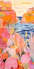 Colorful Canyon Garden and Sea Plakat - Posterbox.dk