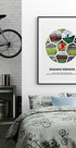 Custom Soccer Photo Collage Plakat - Posterbox.dk