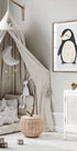 Cute Penguin Plakat - Posterbox.dk