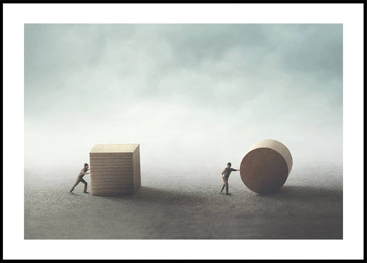 Different Strategies Plakat - Posterbox.dk