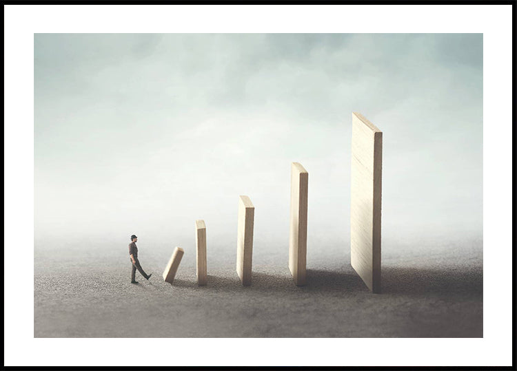Domino Effect, Consequence Plakat - Posterbox.dk